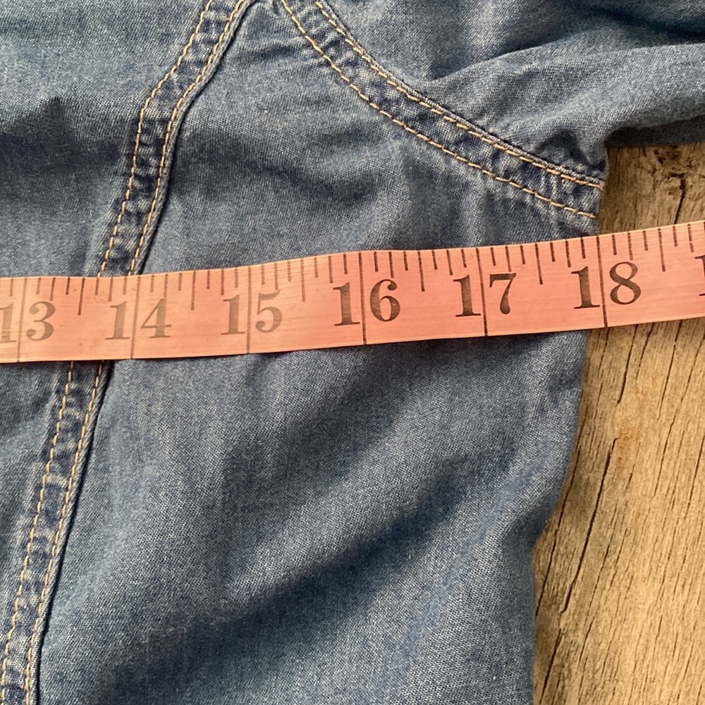 Pendleton Chambray Snap Up Shirt S - Picture 3 of 9